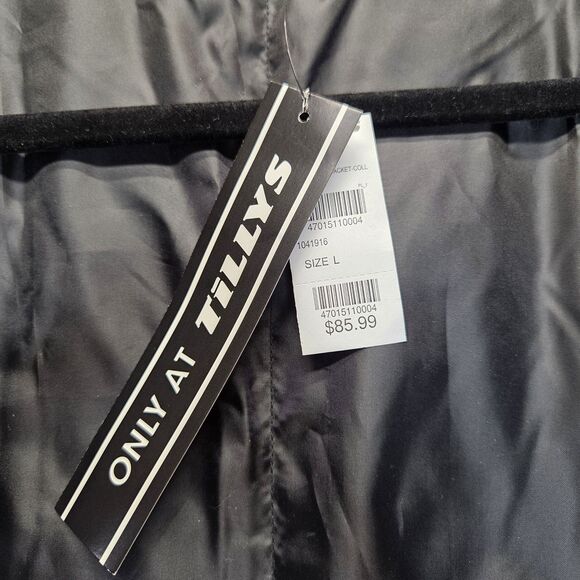 Santa Cruz Jacket Mens Large Varsity Bomber Snap Button Skateboard Polyester - Picture 3 of 11